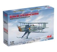 ICM 32029 Bücker Bü 131D Winter Version WWII German Training Aircraft