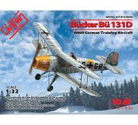 ICM 1:32 - Bucker Bu 131D, WWII German Training Aircraft