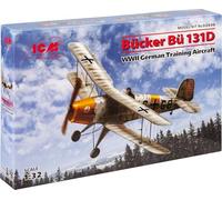 ICM 1:32 - Bucker Bu 131D, WWII German Training Aircraft