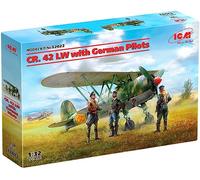 ICM 1:32 CR. 42 LW with German Pilots, Model kit, ICM32022