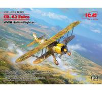 ICM 32020 Model Kit Fiat CR.42 Falco 1:32 WWII Italian Fighter