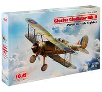 ICM 1/32 Gloster Gladiator Mk.II WWII British Fighter # 32041