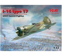 ICM 1:32 - I-16 type 17, WWII Soviet Fighter