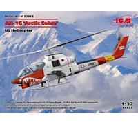 ICM 1/32 US Army AH1G Arctic Cobra Helicopter Model Kit #32063