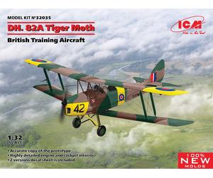 ICM 1/32 WW2 D.H. 82A Tiger Moth, British Training Aircraft