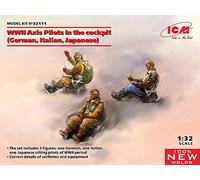 ICM 1:32 - WWII Axis Pilots in The Cockpit (DE, IT, JP)