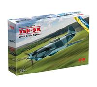 ICM ICM32091 1:32-Yak-9K, WWII Soviet Fighter Scale Model Kit