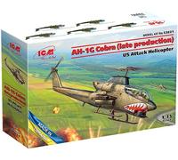 ICM 1/35 Bell AH-1G Cobra (Late Production) US Attack Helicopter # 53031