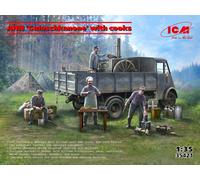 ICM - Model Truck Ahn "gulaschkanone" With Cooks |icm|35421| 1:35 Model Tank Promo