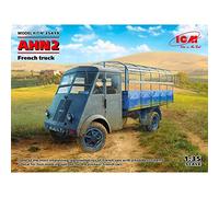 ICM ICM35419 1:35-AHN2 French Truck Scale Model Kit, Black