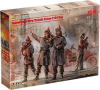 Icm 35622 1/35 American Fire Truck Crew (1910s) (100% New Molds)