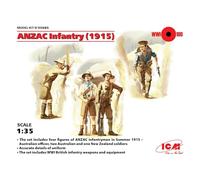 ICM 1:35 - ANZAC Infantry (1915) 4 Figs
