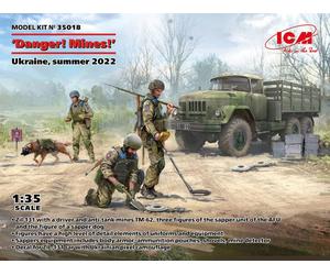 ICM 1/35 'Danger Mines' Ukraine, Summer 2022 "Brave Ukraine Series" # 35018