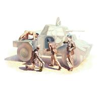 ICM 1:35 - French Armoured Vehicle Crew (1940) 4 Figs