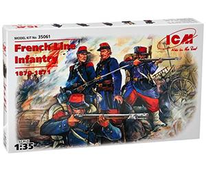 ICM 1:35 - French Line Infantry (1870-1871) 4 Figs