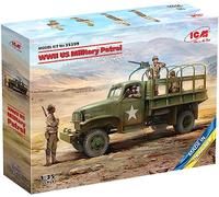 ICM 1:35 - G7107 & MG M1919A4 WWII US Military Patrol