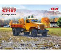 ICM ICM35598 1:35-G7107, US Cargo Truck Scale Model Kit, Pink