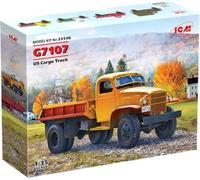 ICM ICM35598 1:35-G7107, US Cargo Truck Scale Model Kit, Pink