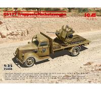 ICM 1/35 G917T Truppenluftschutzwagen Flak 38 - 35408