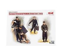 ICM 1:35 - German Armoured Vehicle Crew (1941-42) 4 Figs
