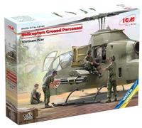ICM 1:35 - Helicopters Ground Personnel (Vietnam War) Model Kit, ICM53102 Gray