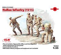 ICM 35687 Italian Infantry (1915) (4 figures) 1:35 Model Kit Figure