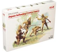 ICM 1:35 - Japan Infantry (1942-1945) 4 Figs