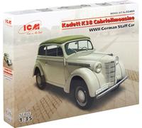 ICM 1:35 - Kadett K38 Cabriolimousine, Staff Car