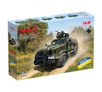 ICM 1/35 Scale Model Kit Kozak-2 - State Border Guard Service of Ukraine - Brave Ukraine Series