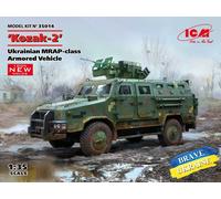 ICM 1/35 'Kozak-2', Ukrainian MRAP-class Armored Vehicle # 35014