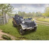 ICM 1:35 le.gl.Einheitz-Pkw Kfz.2 WWII German Light Radio Communication Car P...