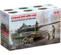 1:35 ICM KIT Leopard 2A6 Of The Armed Forces Of Ukraine With Crew Kit ICM35013 M
