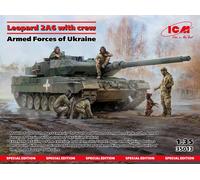 1:35 ICM KIT Leopard 2A6 Of The Armed Forces Of Ukraine With Crew Kit ICM35013 M