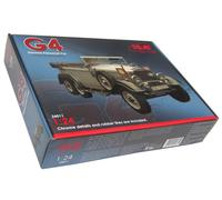 ICM 1/35 Mercedes Typ G4 (1935 production), German Personnel Car model kit # 240