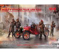 ICM 1:35 - Model T 1914 Fire Truck with Crew
