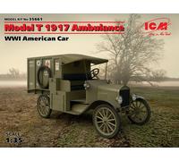 ICM 1/35 Model T 1917 Ambulance, WWI American Car (100% new moulds) # 35661