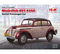 ICM ICM35484 1:35-Moskvitch-401-420A Soviet passenger car