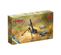 ICM ICM35716 1:35-s.Gr.W.34 WWII German Mortar Scale Model Kit