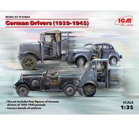 ICM 1/35 scale WW2 German Drivers (1939-1945) (4 figures)