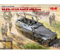 ICM 1/35 Sd.Kfz.251/6 Ausf.A with Crew # 35104