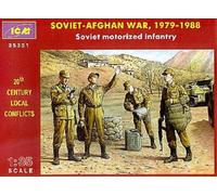 ICM 35331 Soviet motorised infantry Afghanistan 1979-1988 1:35 Figure Model Kit