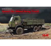 ICM ICM35001 1:35-Soviet Six-Wheel Army Truck, black