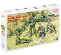 ICM 1:35 - Soviet Tank Crew (1943-1945) 4 Figs
