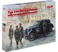 ICM 1:35 - Typ 320 (W142) Saloon with German Staff