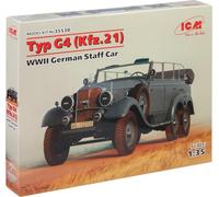 ICM 1:35 - Typ G4 (Kfz.21), WWII German Staff Car