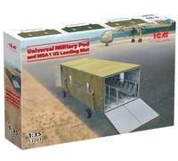 Icm 53201 - 1:35 Universal Military Pod with M8a1 US Landing Mat - New