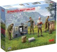 ICM 1:35 US Field Stove M1937 with cooks