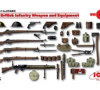 ICM 1/35 WW1 British Infantry Weapon and Equipment