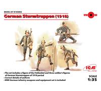 ICM35692 - ICM 1:35 - German Sturmtruppen (1918) 4 Figs