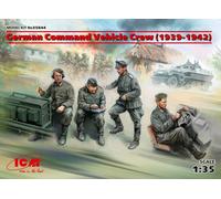 ICM 1/35 WW2 German Command Vehicle Crew (1939-1942) (4 figures)